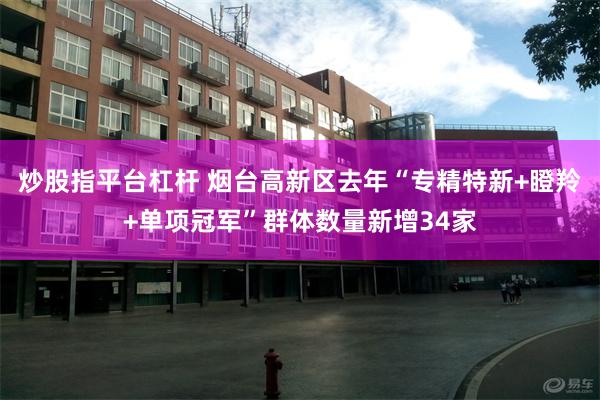 炒股指平台杠杆 烟台高新区去年“专精特新+瞪羚+单项冠军”群体数量新增34家