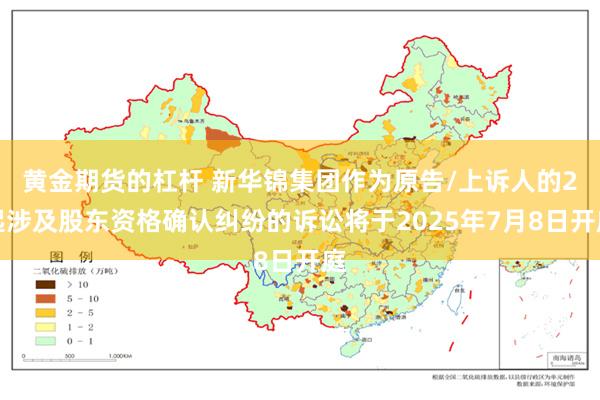 黄金期货的杠杆 新华锦集团作为原告/上诉人的2起涉及股东资格确认纠纷的诉讼将于2025年7月8日开庭